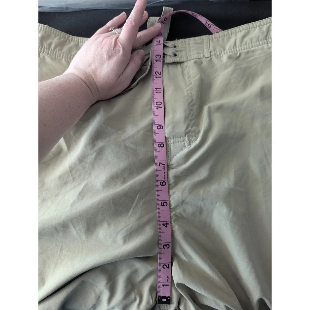 Quiksilver Swim Trunks Mens‎ XL NWT Tan Beige Kona Point Beach Board Shorts